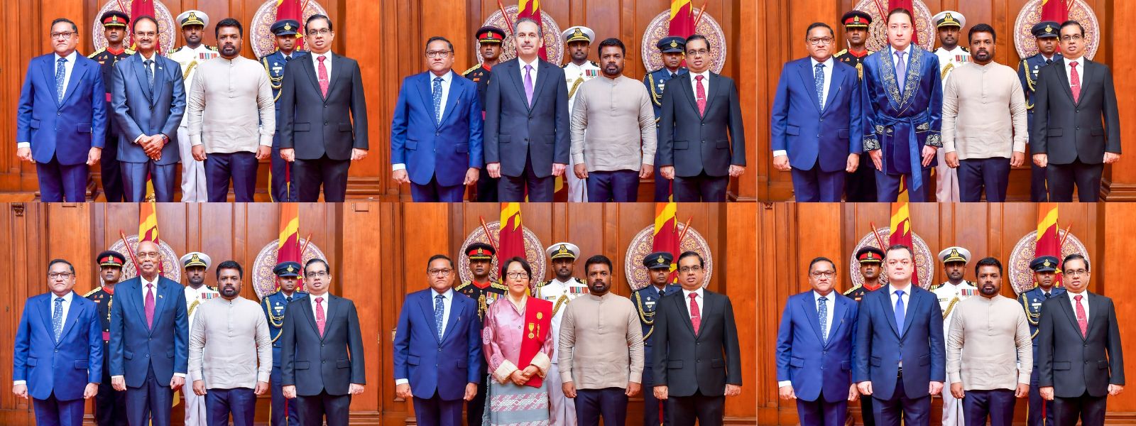 Sri Lanka Welcomes Six New Envoys